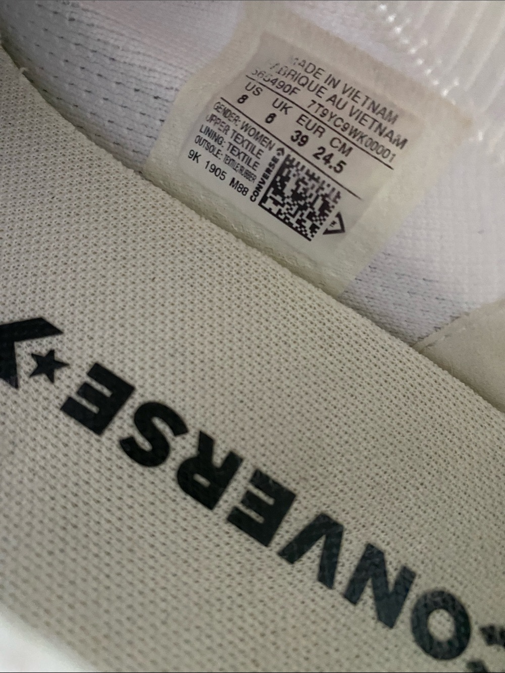 Converse Stretch Knit Slip-On Low Top two tone Sneakers 8/39 - Picture 7 of 11